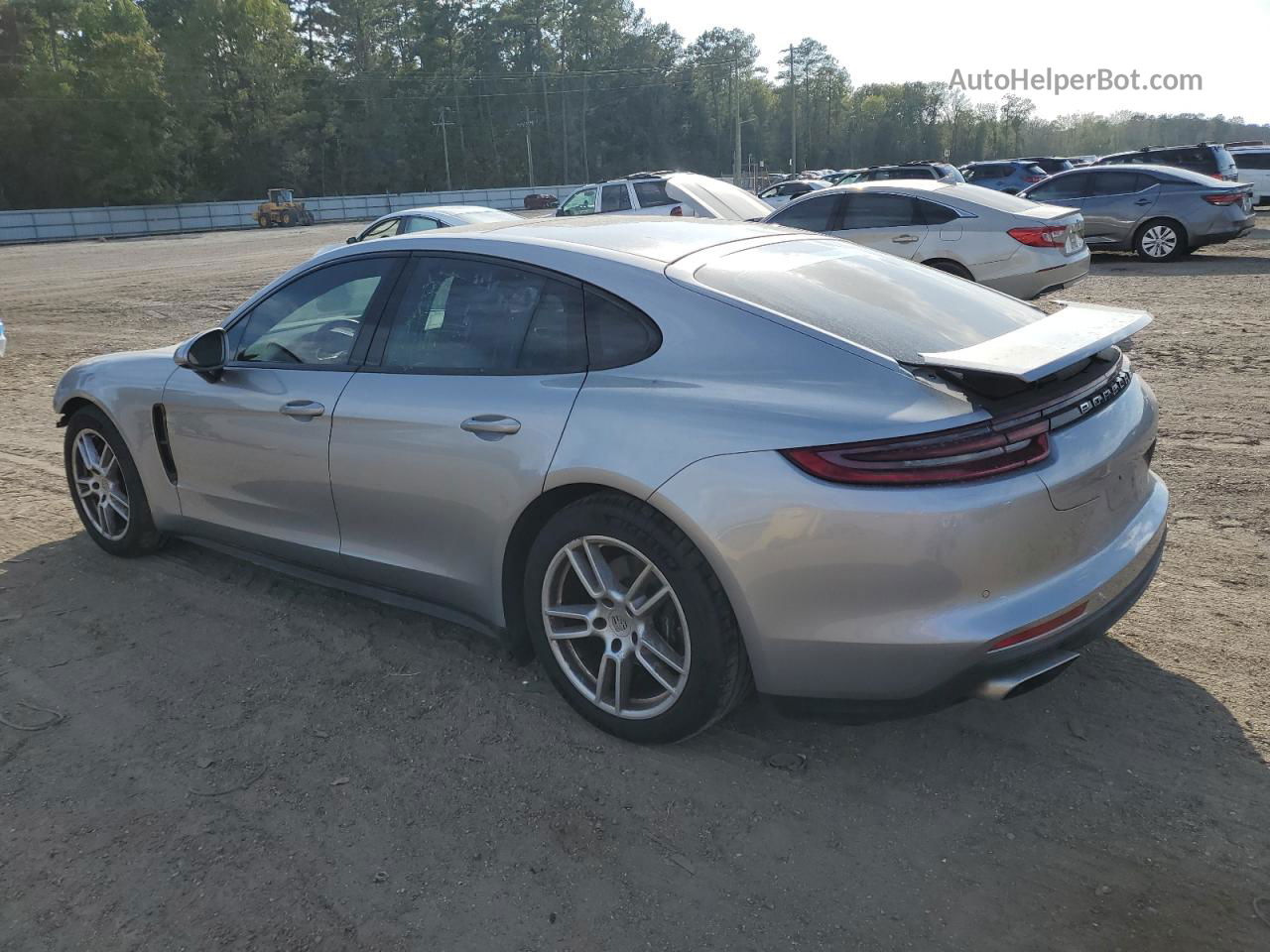 2018 Porsche Panamera 4 Silver vin: WP0AA2A78JL101862