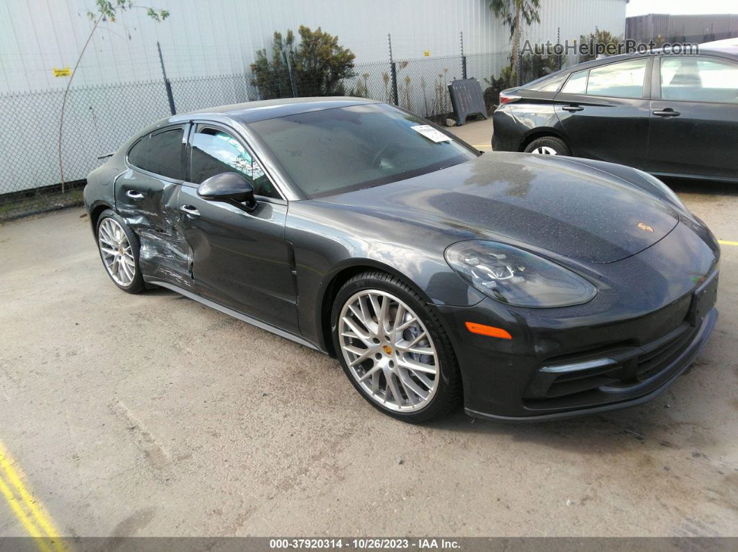 2018 Porsche Panamera   Gray vin: WP0AA2A78JL106950