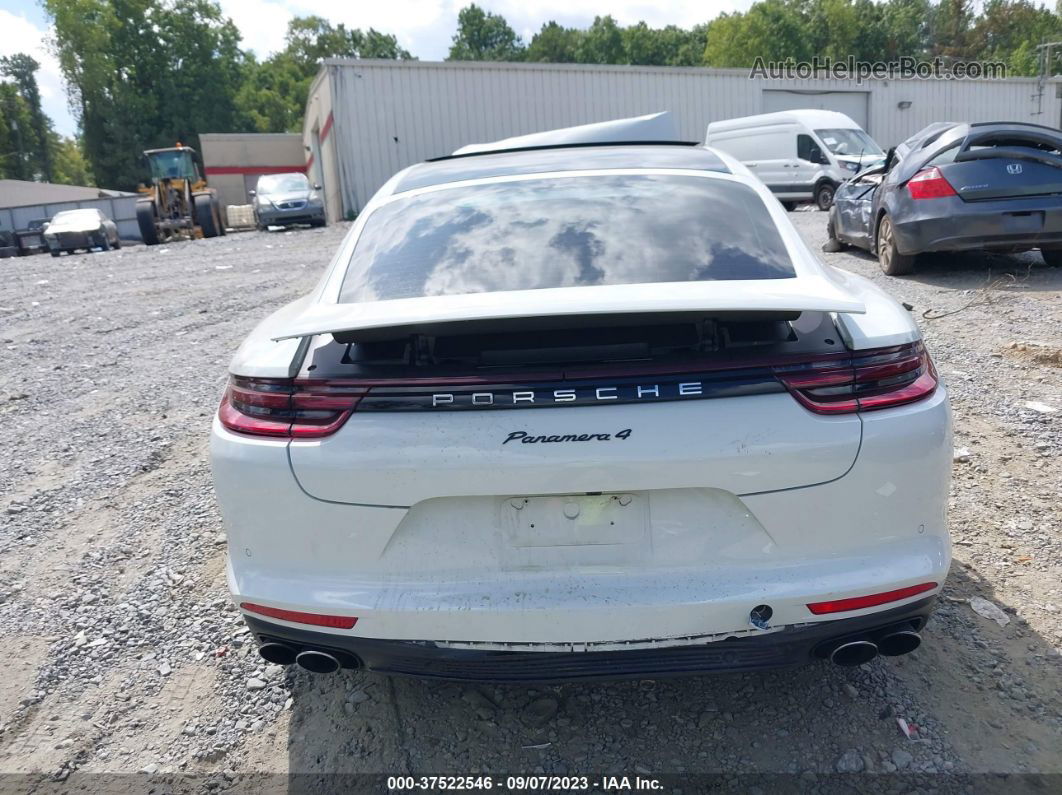 2018 Porsche Panamera   White vin: WP0AA2A78JL109444