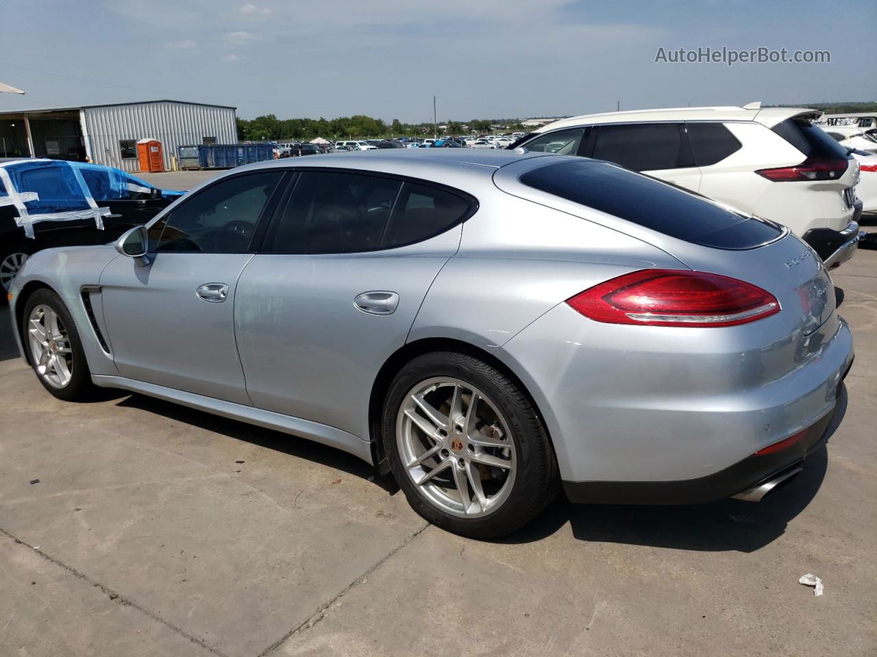 2014 Porsche Panamera 2 Silver vin: WP0AA2A79EL008788