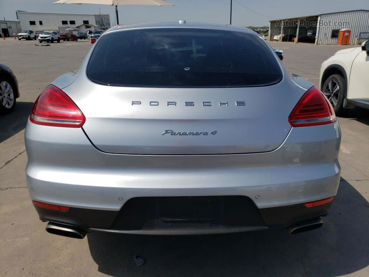 2014 Porsche Panamera 2 Silver vin: WP0AA2A79EL008788