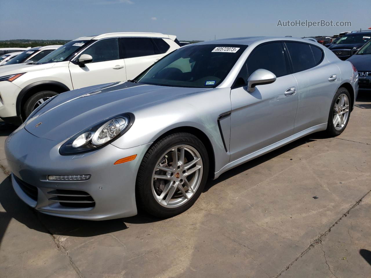 2014 Porsche Panamera 2 Серебряный vin: WP0AA2A79EL008788