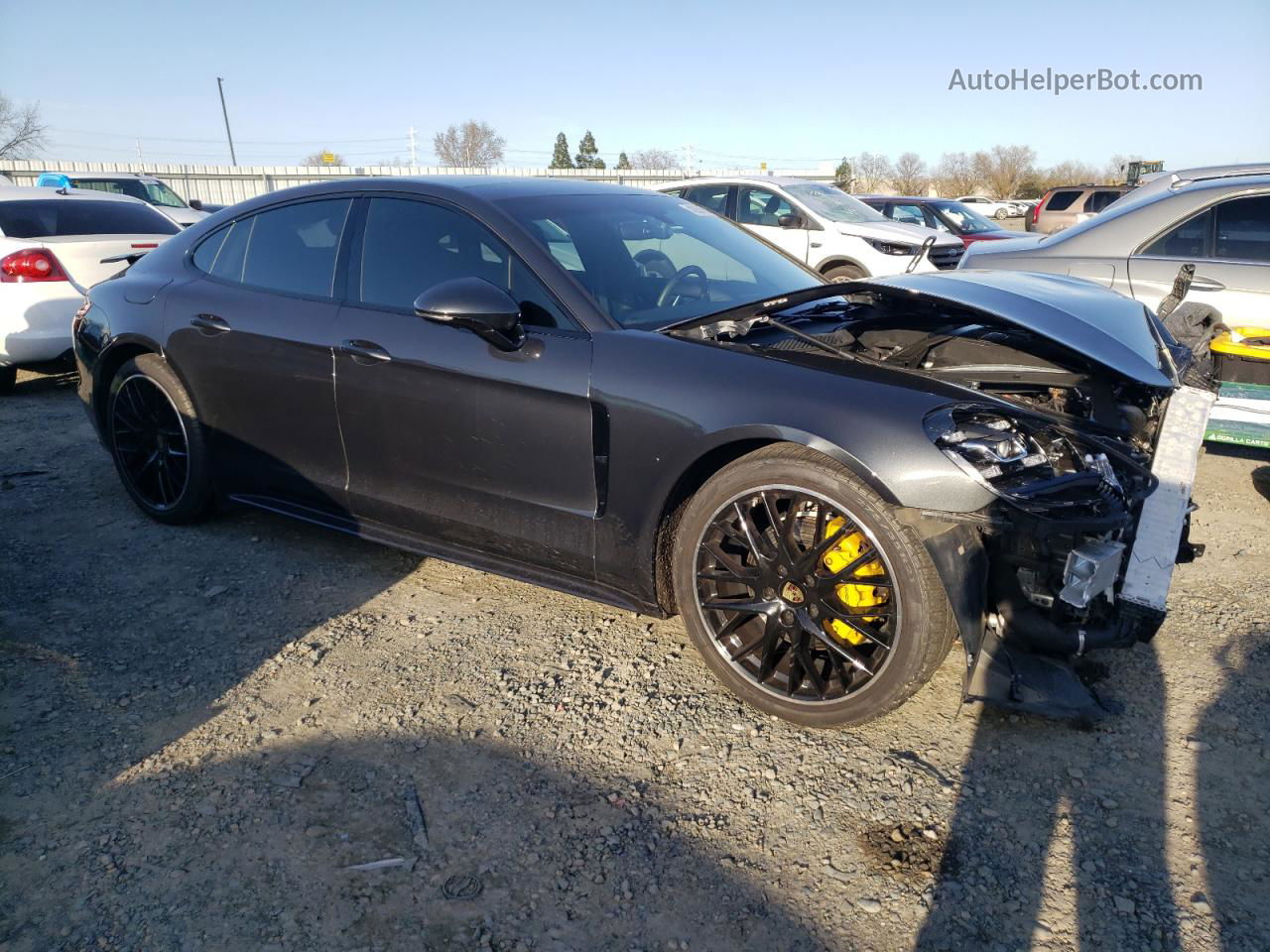 2018 Porsche Panamera 4 Угольный vin: WP0AA2A79JL110831