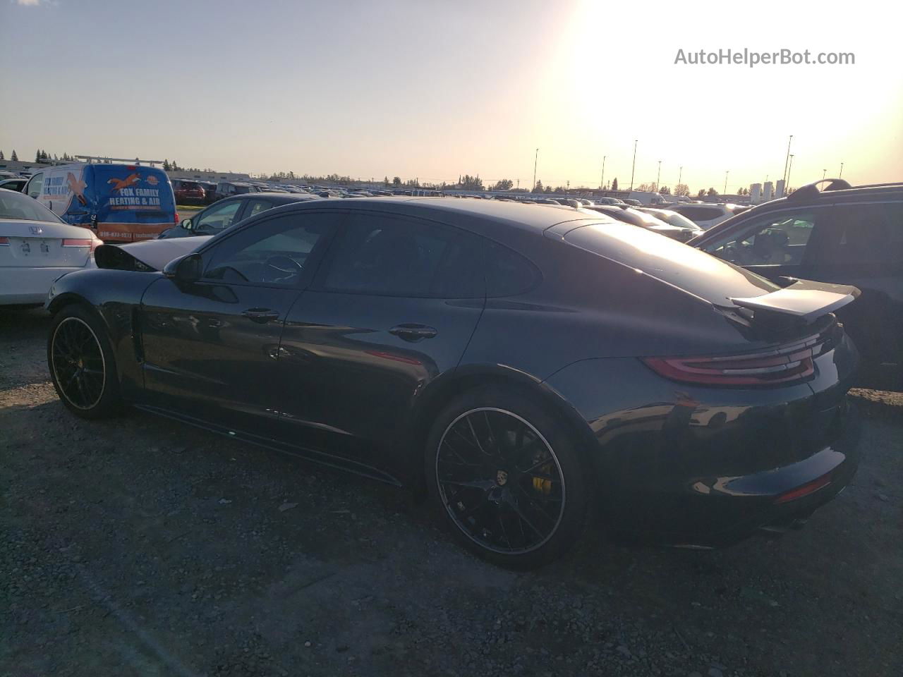 2018 Porsche Panamera 4 Угольный vin: WP0AA2A79JL110831