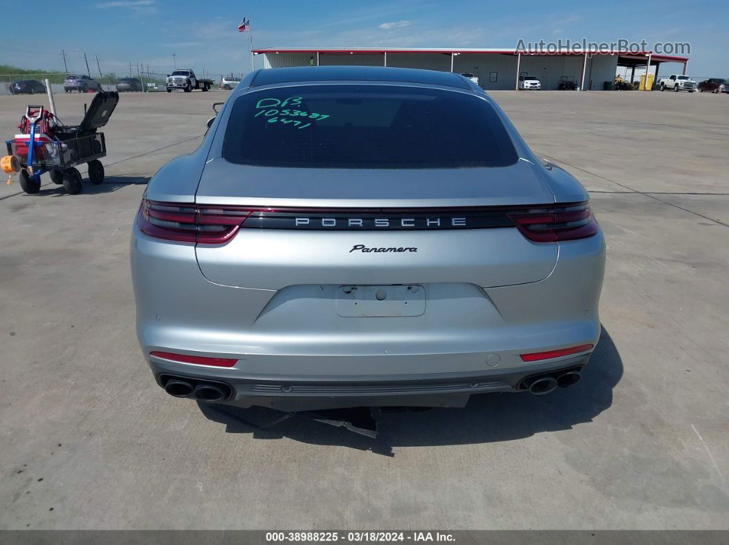 2018 Porsche Panamera 4 Gray vin: WP0AA2A79JL115754