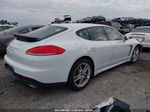 2014 Porsche Panamera 4 White vin: WP0AA2A7XEL006838