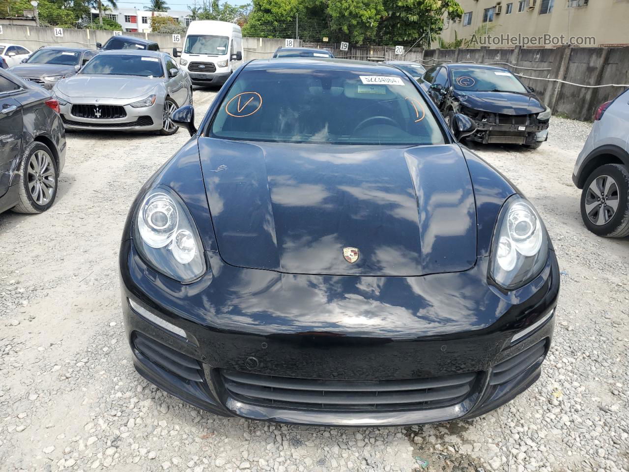 2014 Porsche Panamera 2 Black vin: WP0AA2A7XEL008072