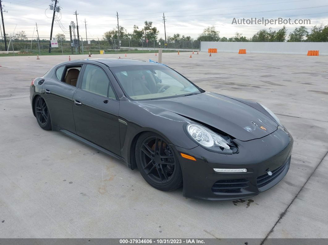 2014 Porsche Panamera 4 Черный vin: WP0AA2A7XEL011845