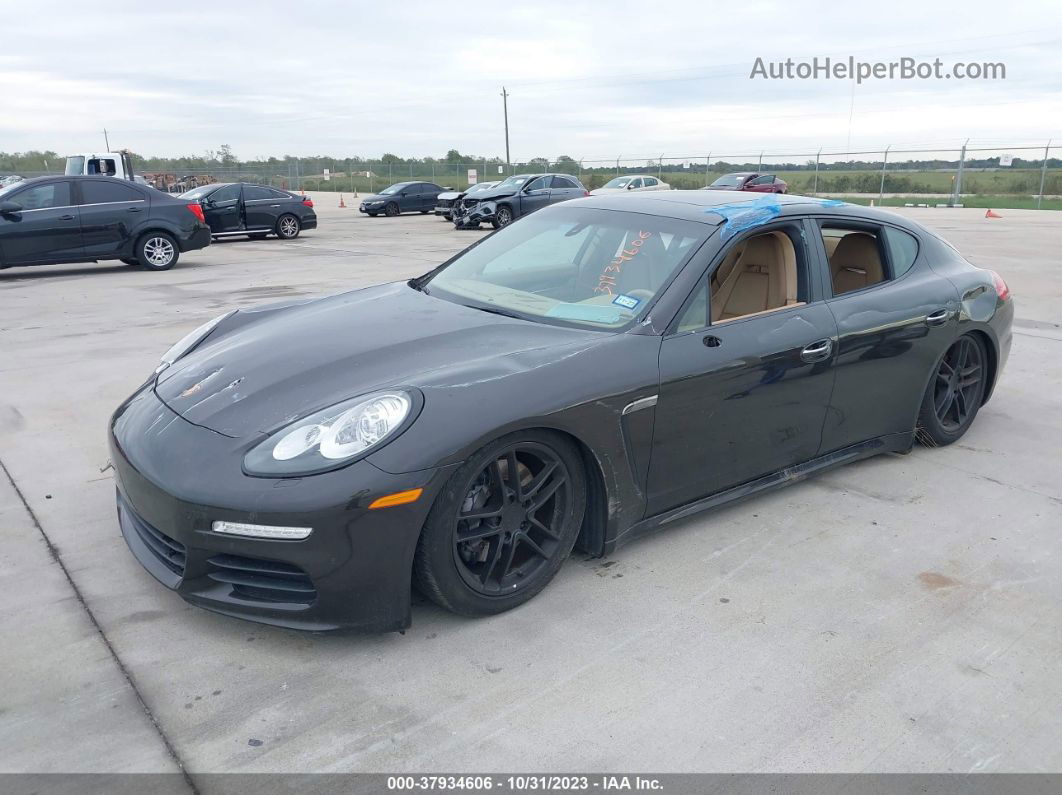 2014 Porsche Panamera 4 Черный vin: WP0AA2A7XEL011845