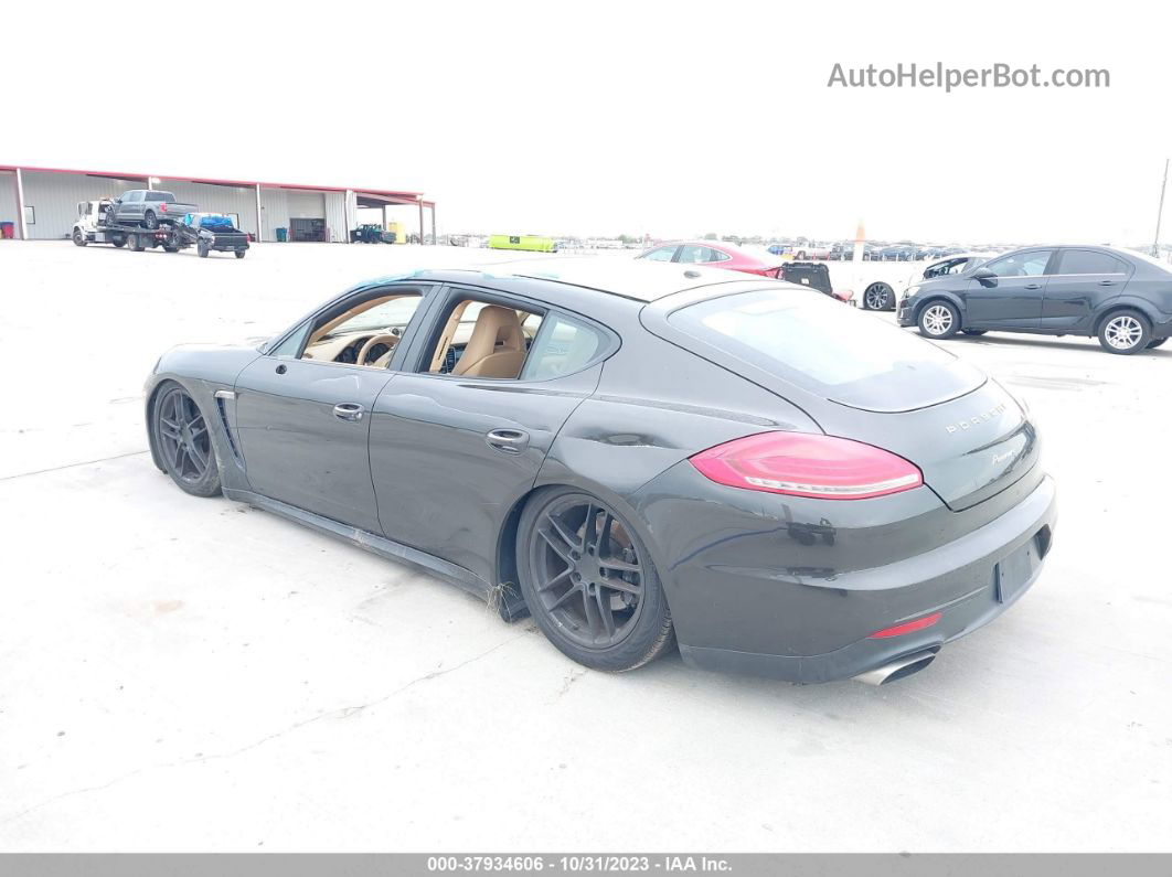 2014 Porsche Panamera 4 Черный vin: WP0AA2A7XEL011845