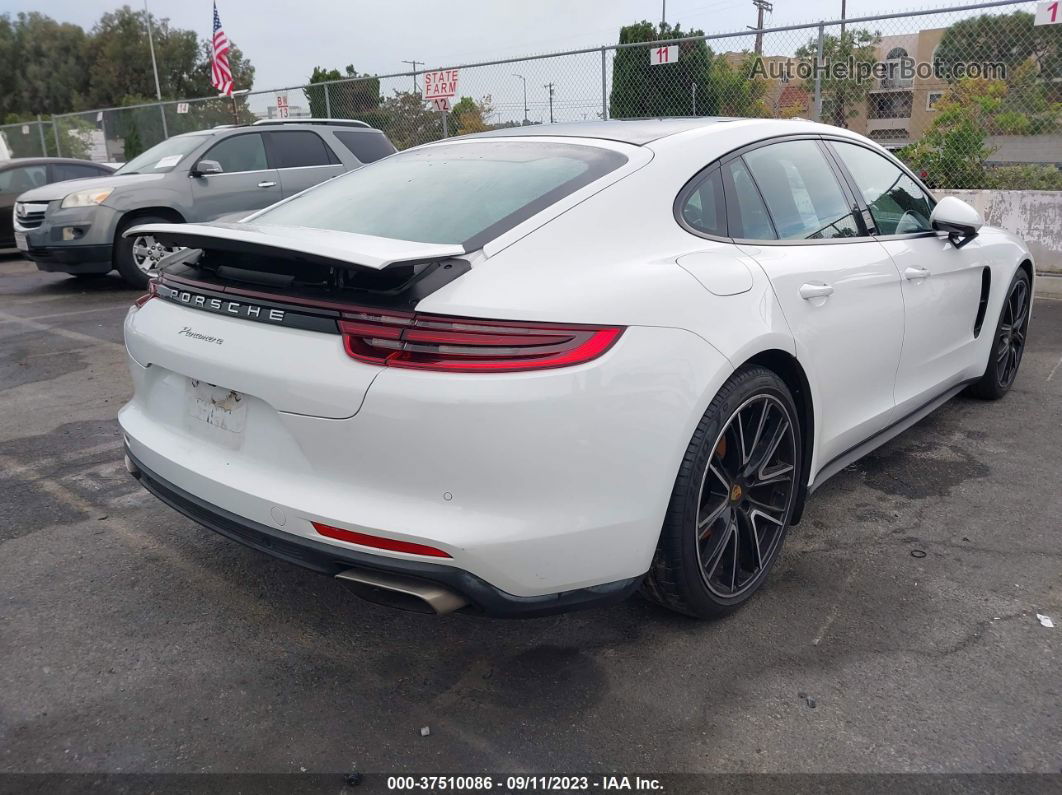 2018 Porsche Panamera   Белый vin: WP0AA2A7XJL113608