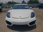 2016 Porsche Cayman  White vin: WP0AA2A80GK170679