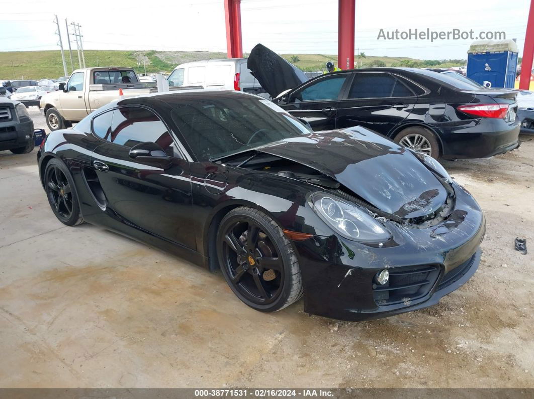 2016 Porsche Cayman Black Edition Черный vin: WP0AA2A81GK171579