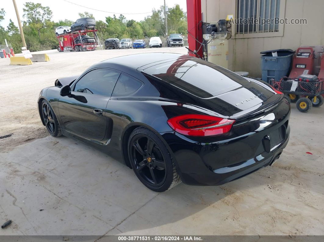 2016 Porsche Cayman Black Edition Black vin: WP0AA2A81GK171579