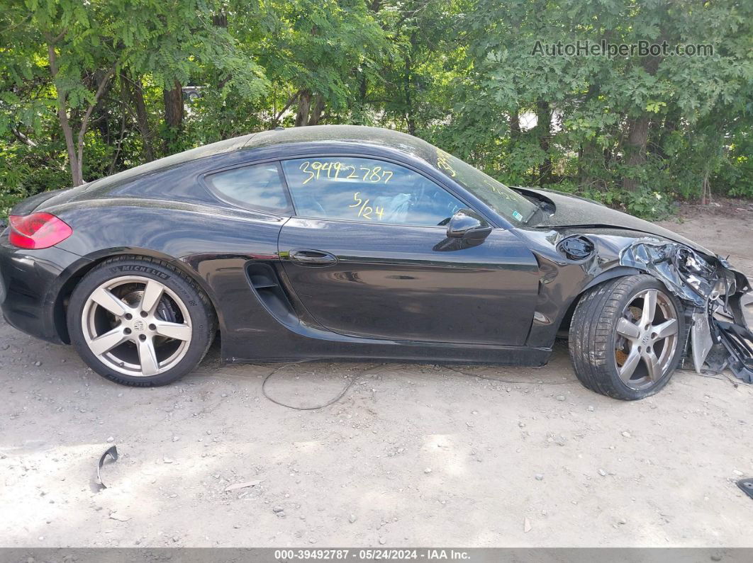 2016 Porsche Cayman Black Edition Черный vin: WP0AA2A84GK171432