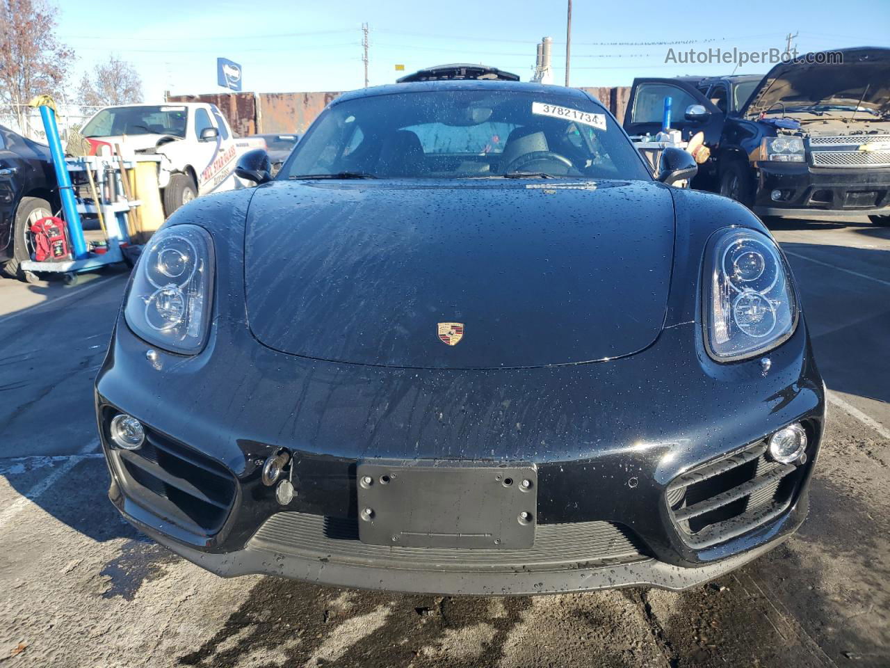 2016 Porsche Cayman  Black vin: WP0AA2A89GK171331