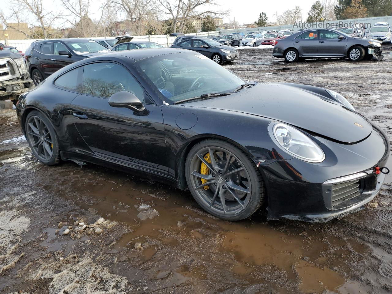 2018 Porsche 911 Carrera Black vin: WP0AA2A90JS106285