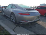 2018 Porsche 911 Carrera Silver vin: WP0AA2A95JS105262