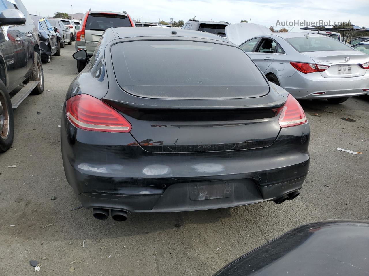 2014 Porsche Panamera S Black vin: WP0AB2A70EL055298