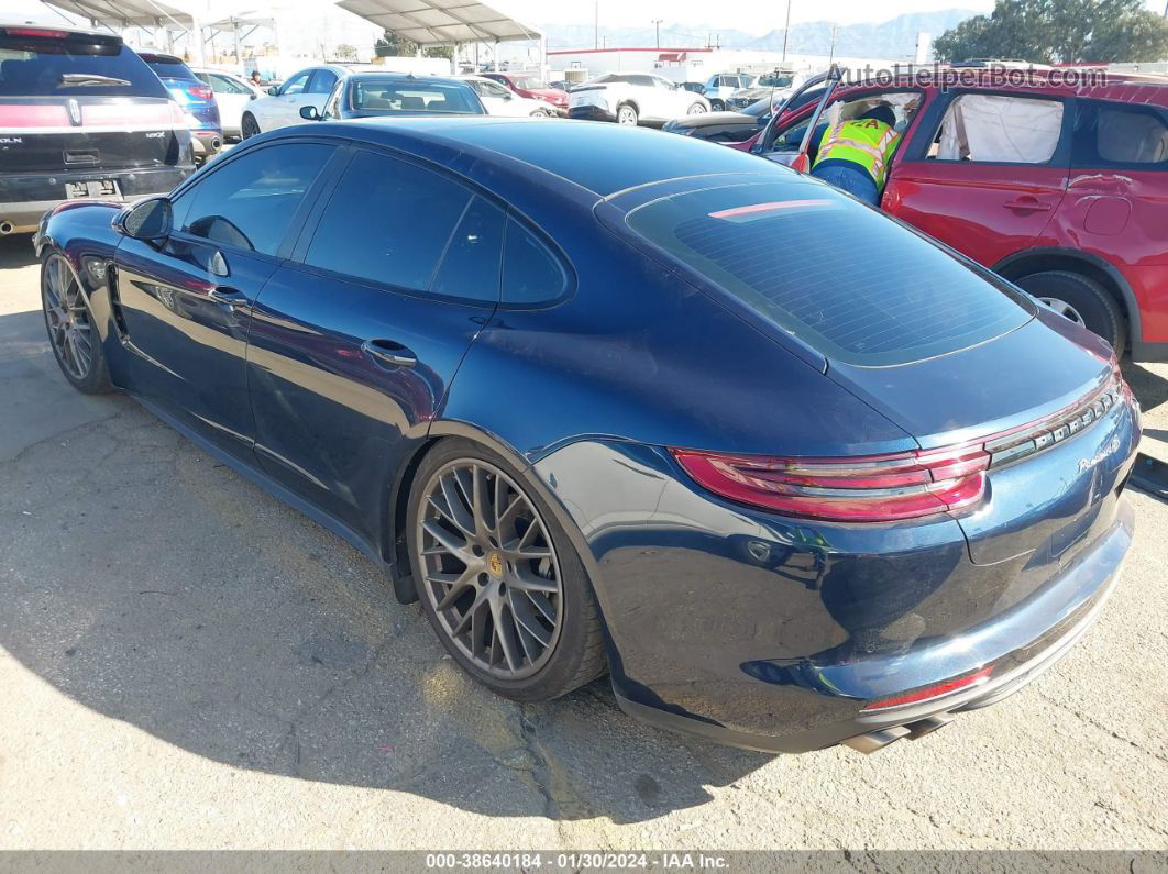 2018 Porsche Panamera 4s Blue vin: WP0AB2A70JL131712