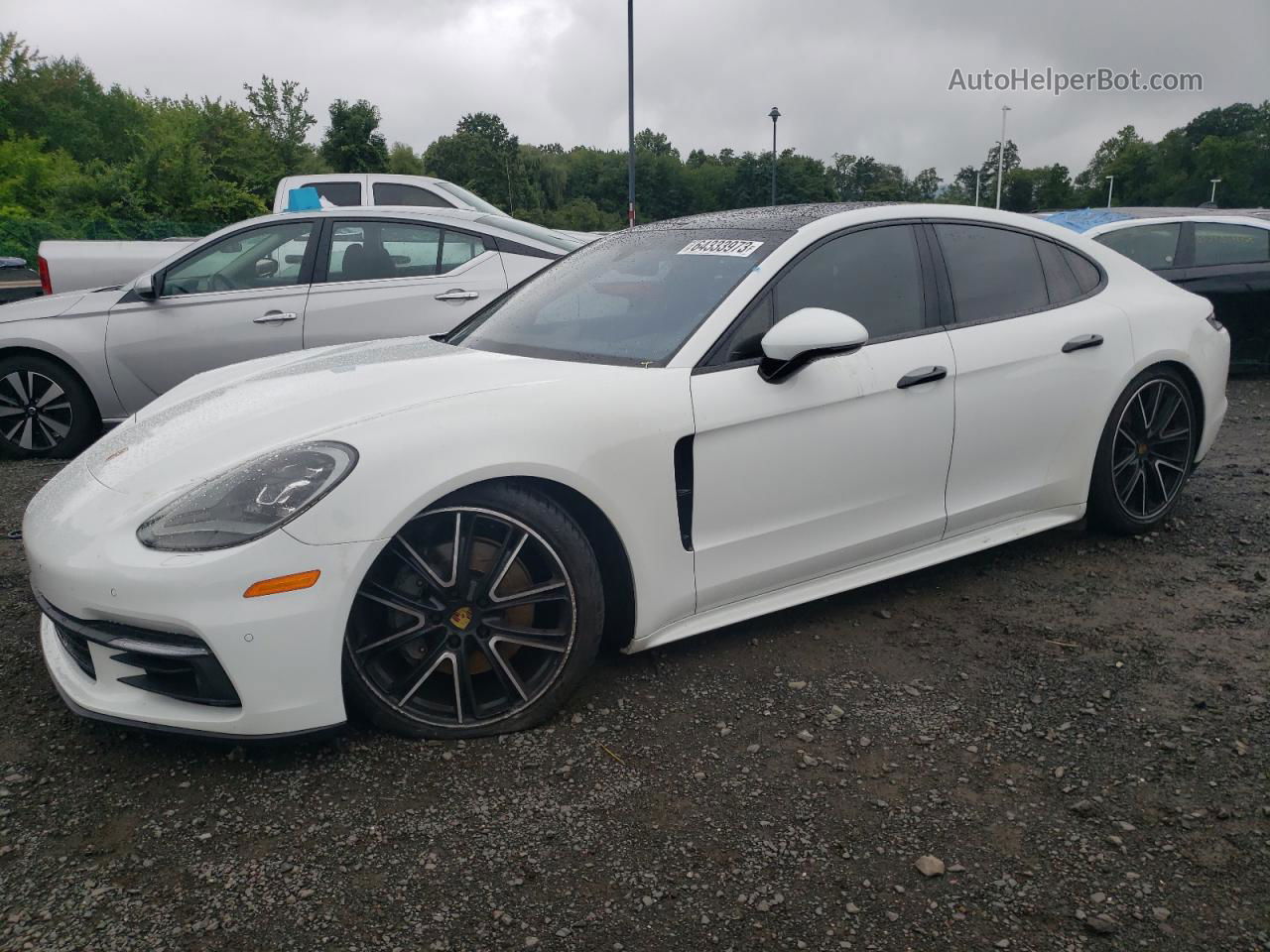 2018 Porsche Panamera 4s Белый vin: WP0AB2A70JL131855