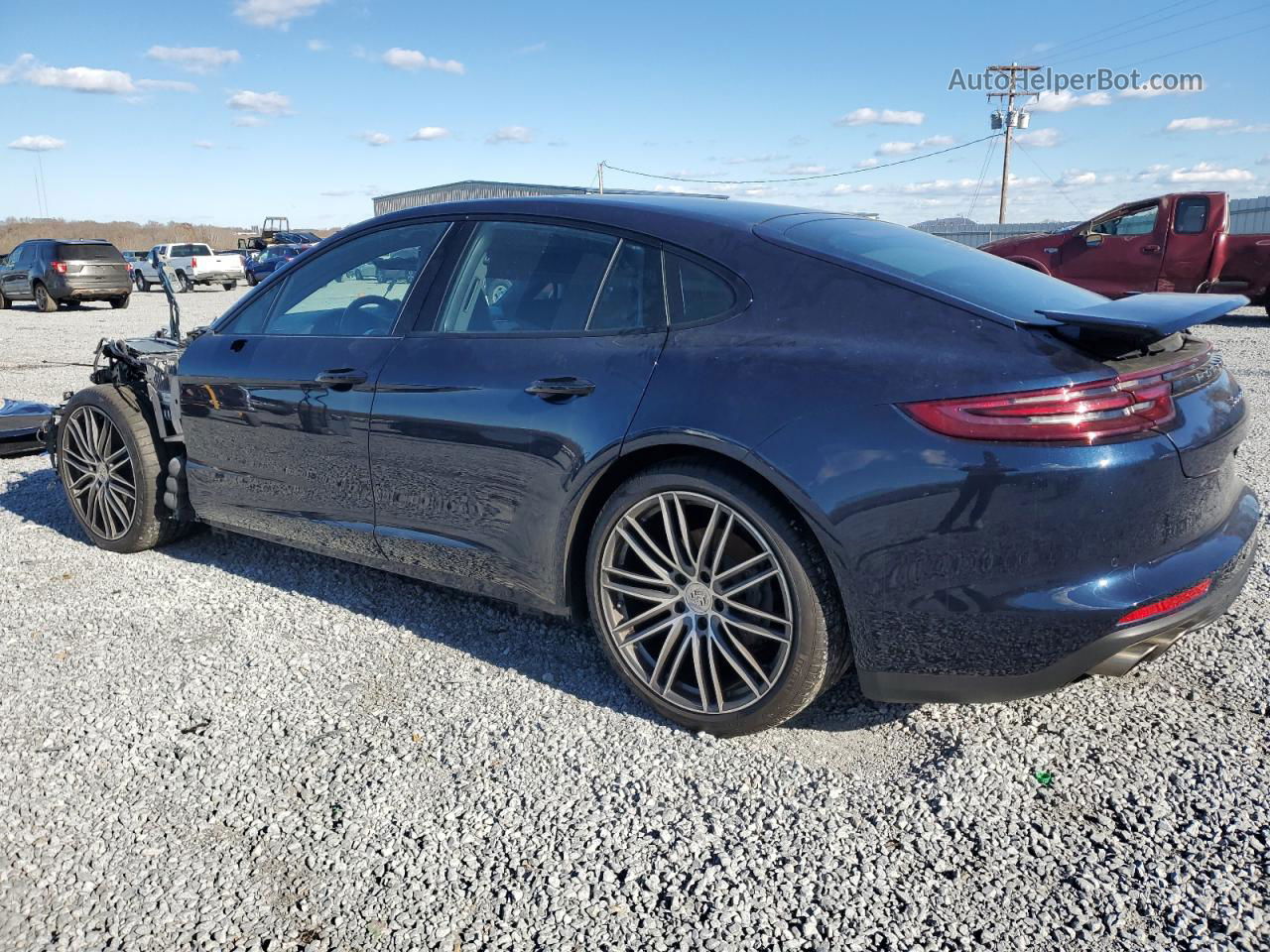 2018 Porsche Panamera 4s Blue vin: WP0AB2A70JL136442