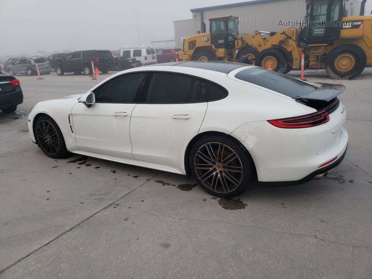 2018 Porsche Panamera 4s Белый vin: WP0AB2A71JL134165