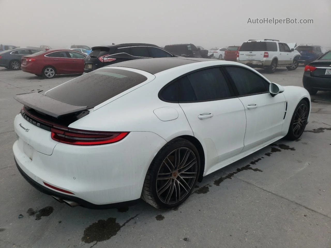 2018 Porsche Panamera 4s Белый vin: WP0AB2A71JL134165