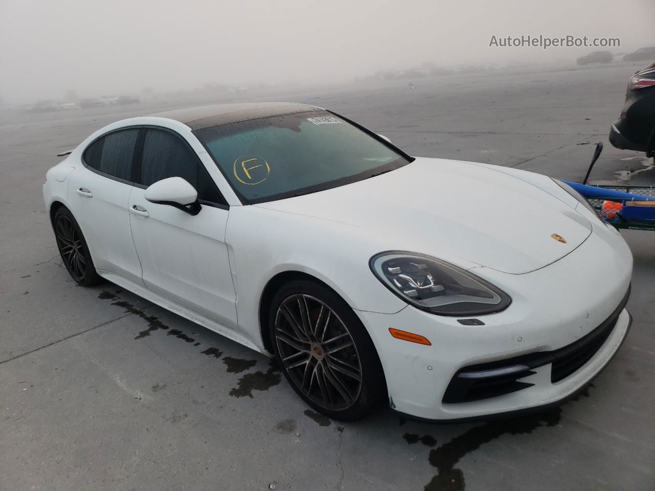 2018 Porsche Panamera 4s White vin: WP0AB2A71JL134165