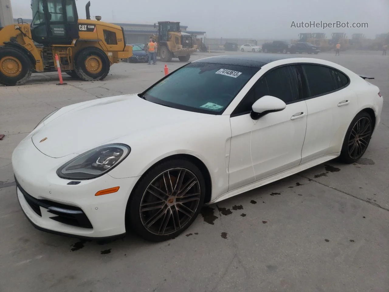 2018 Porsche Panamera 4s White vin: WP0AB2A71JL134165