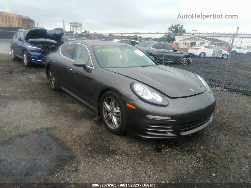 2014 Porsche Panamera S/4s Gray vin: WP0AB2A72EL056212