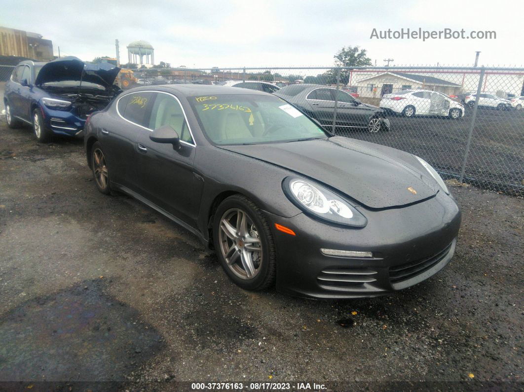 2014 Porsche Panamera S/4s Gray vin: WP0AB2A72EL056212