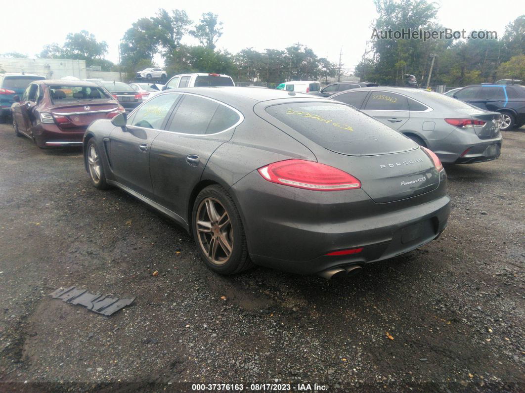 2014 Porsche Panamera S/4s Gray vin: WP0AB2A72EL056212