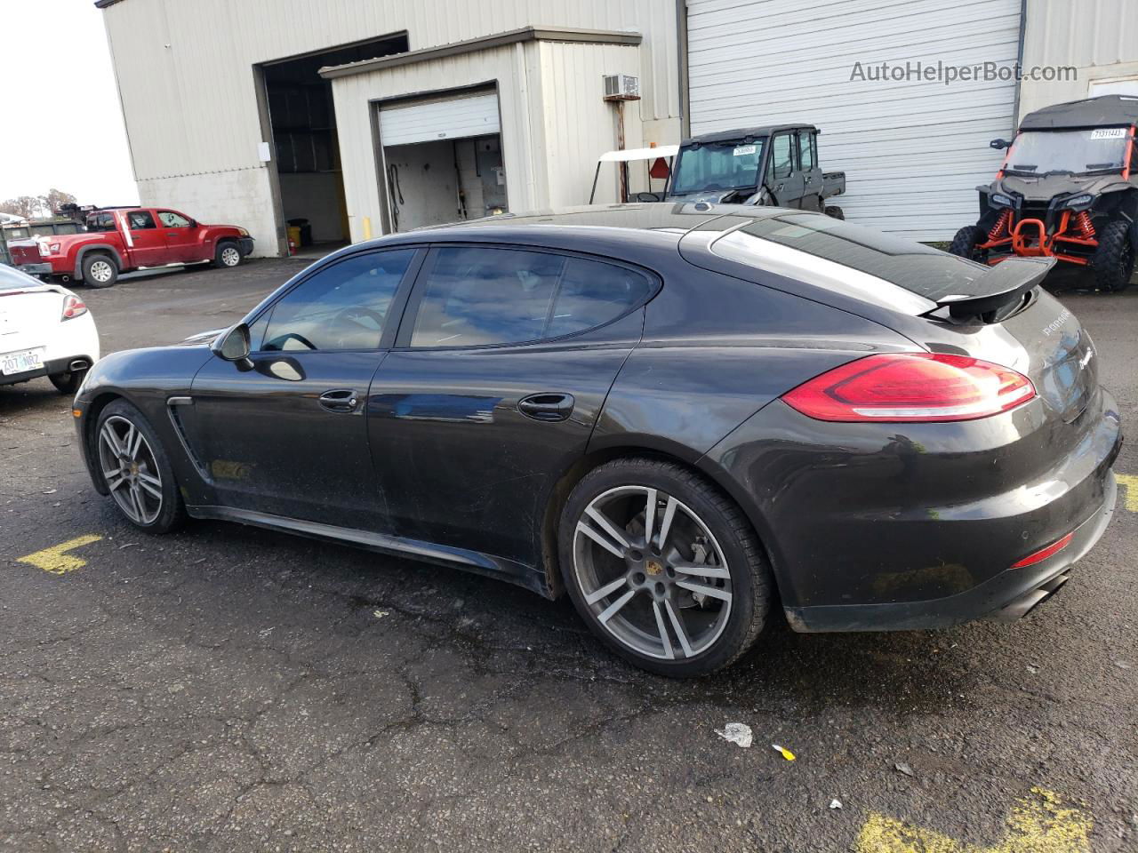 2014 Porsche Panamera S Black vin: WP0AB2A72EL056307