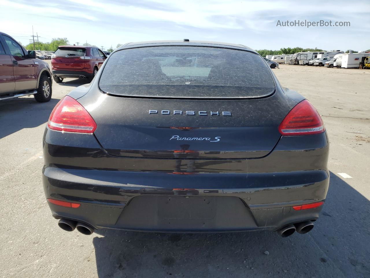 2014 Porsche Panamera S Charcoal vin: WP0AB2A72EL056307