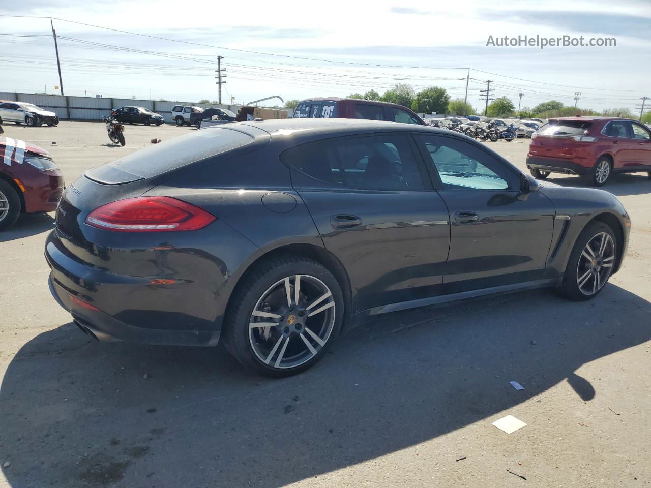 2014 Porsche Panamera S Charcoal vin: WP0AB2A72EL056307