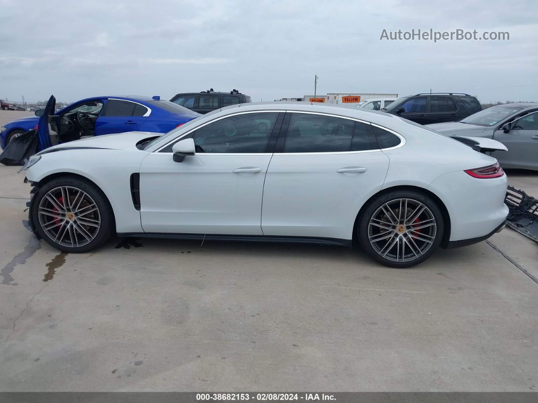 2018 Porsche Panamera 4s White vin: WP0AB2A72JL133199