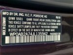 2018 Porsche Panamera 4s Фиолетовый vin: WP0AB2A74JL135942