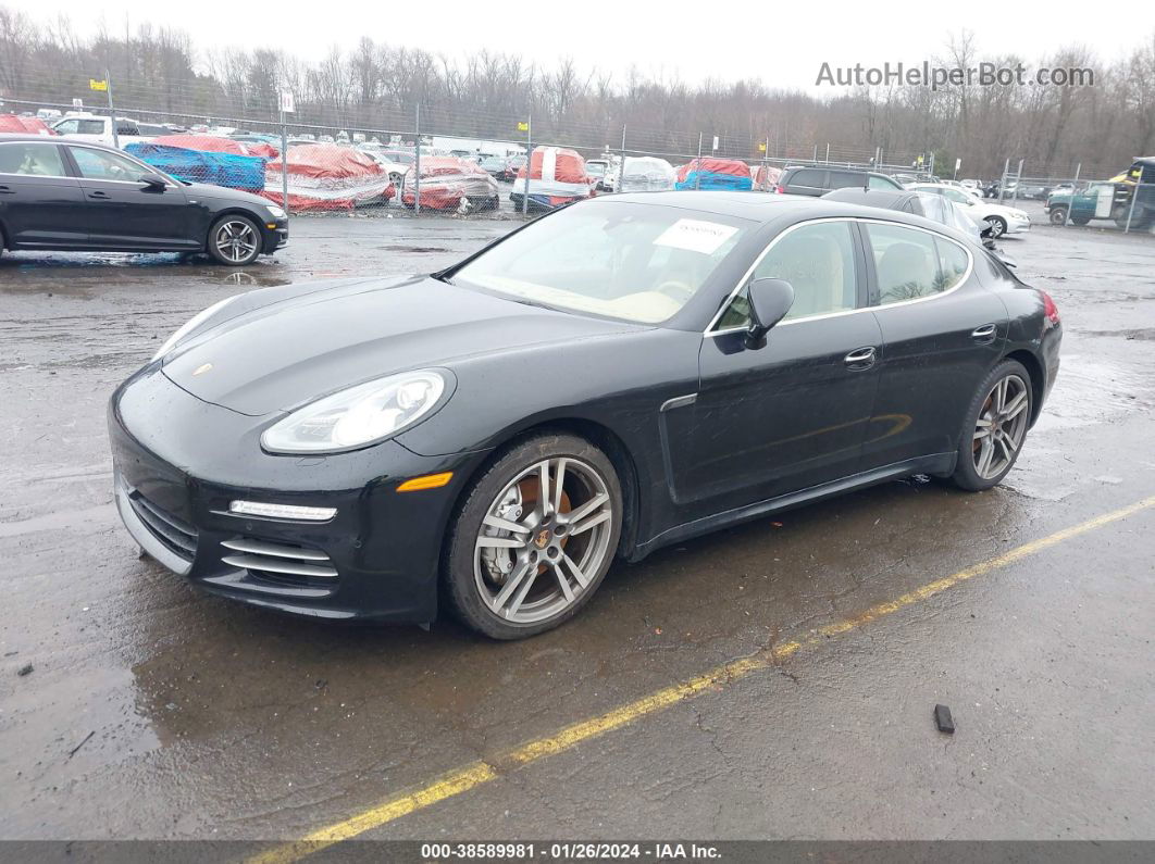 2014 Porsche Panamera 4s Черный vin: WP0AB2A75EL056009