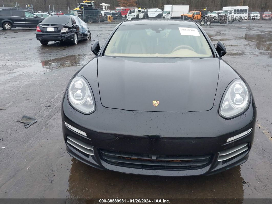 2014 Porsche Panamera 4s Black vin: WP0AB2A75EL056009