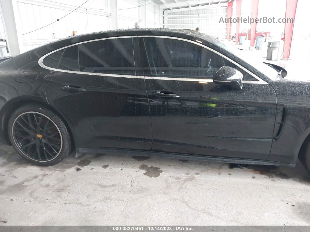 2018 Porsche Panamera 4s Black vin: WP0AB2A75JL135724