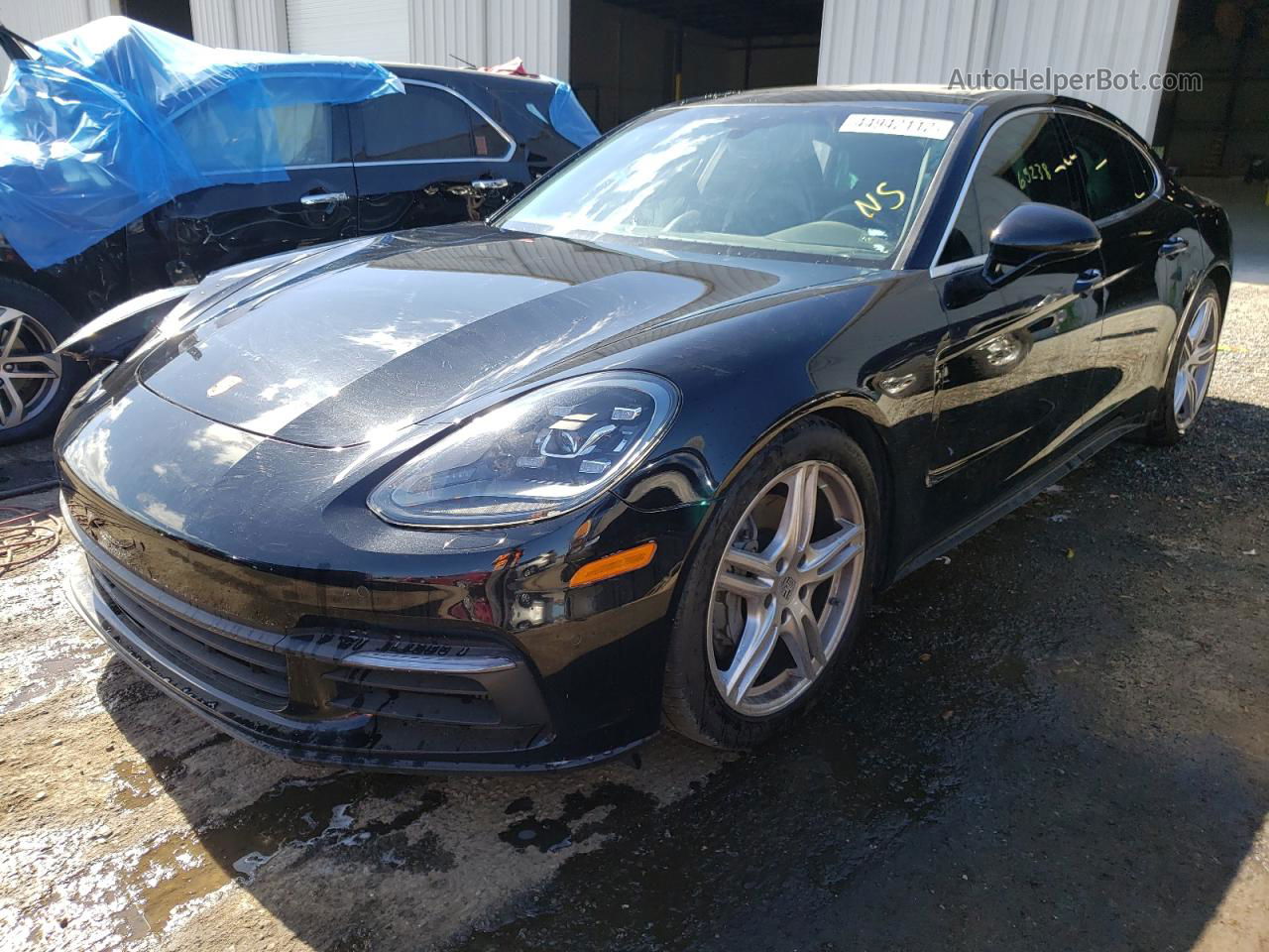 2018 Porsche Panamera 4s Black vin: WP0AB2A77JL135403