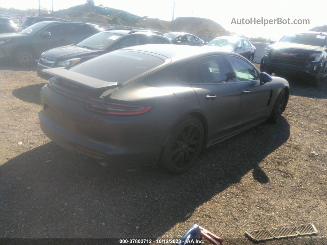 2018 Porsche Panamera 4s Black vin: WP0AB2A79JL134186