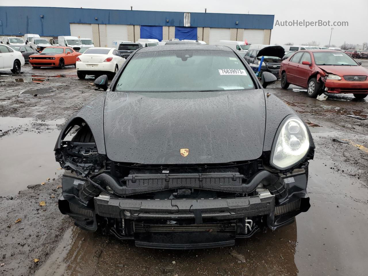 2014 Porsche Panamera S Black vin: WP0AB2A7XEL055888