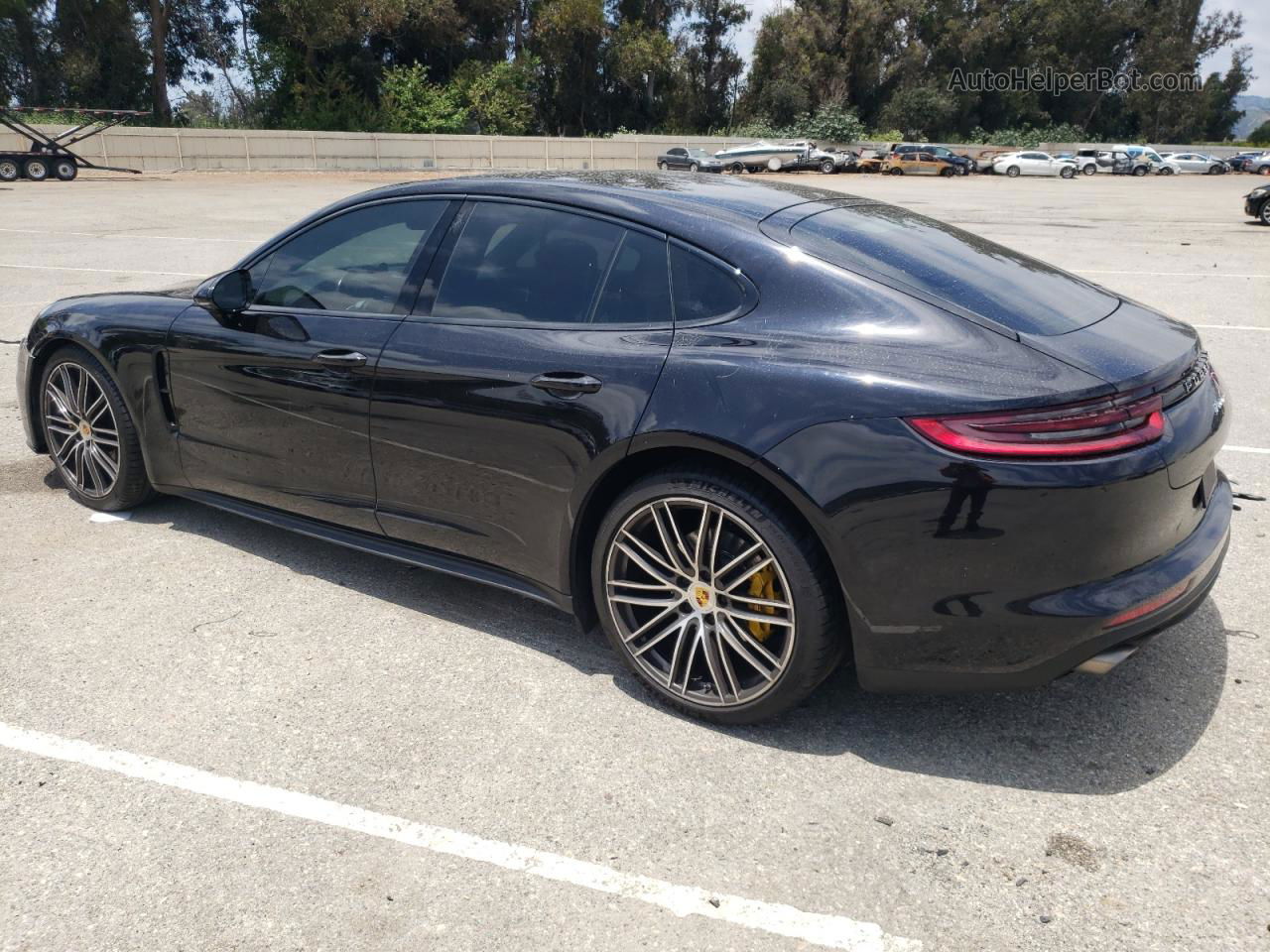 2018 Porsche Panamera 4s Black vin: WP0AB2A7XJL135119