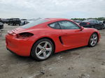 2016 Porsche Cayman S Red vin: WP0AB2A80GK185261