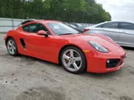 2016 Porsche Cayman S Красный vin: WP0AB2A80GK185261