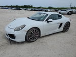 2016 Porsche Cayman S Белый vin: WP0AB2A81GK185852