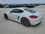 2016 Porsche Cayman S White vin: WP0AB2A81GK185852