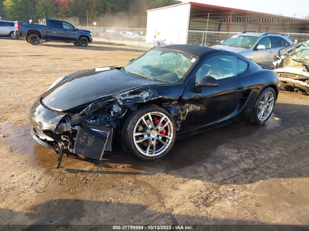 2016 Porsche Cayman S/gts Черный vin: WP0AB2A84GK185117